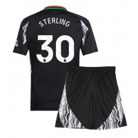 Dječji Nogometni Dres Arsenal Raheem Sterling #30 Gostujuci 2024-25 Kratak Rukav (+ Kratke hlače)